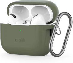 Tech-Protect Tech Protect Etui Silicone Hook Na Apple Airpods Pro 1 2 Zielone
