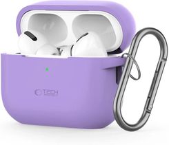 Tech-Protect Tech Protect Etui Silicone Hook Na Apple Airpods Pro 1 2 Fioletowe