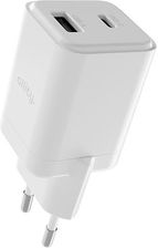 Allity ładowarka sieciowa GaN PD QC ATC-01-30WAC 1x USB-C 1x USB-A 30W biała