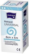 Zdjęcie Matopat bandaż elastyczny UNIVERSAL 8cm x 5m w kartoniku - Mieroszów