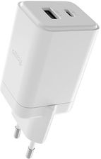 Allity ładowarka sieciowa GaN PD QC ATC-01-45WAC 1x USB-C 1x USB-A 45W biała