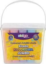 Zdjęcie Strigo Kreda Chodnikowa Jumbo Kolorowa 15Szt. - Sułkowice