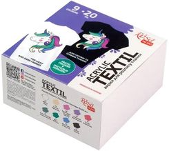 Zdjęcie Rosa Farby Do Tkanin Unicorn 20Ml 9 Kolorów - Wodzisław Śląski