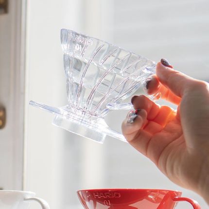 Hario V60-01 Plastikowy Vdr-01T (K6553) - zdjęcie 3