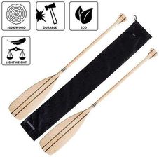 Zdjęcie John Paddle Pagaj Drewniany + Pokrowiec Sleeve Brązowe - Legnica