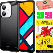 Gutcase Etui Do Oppo A40 A40M A60 5G Obudowa Carbon Case Plecki Pokrowiec Szkło