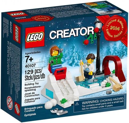 LEGO Creator 40107 Zimowa scena łyżwiarska