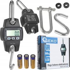 Zdjęcie Geko Waga Hakowa Magazynowa Elektroniczna 300Kg (20) (5901477189050) - Łapy