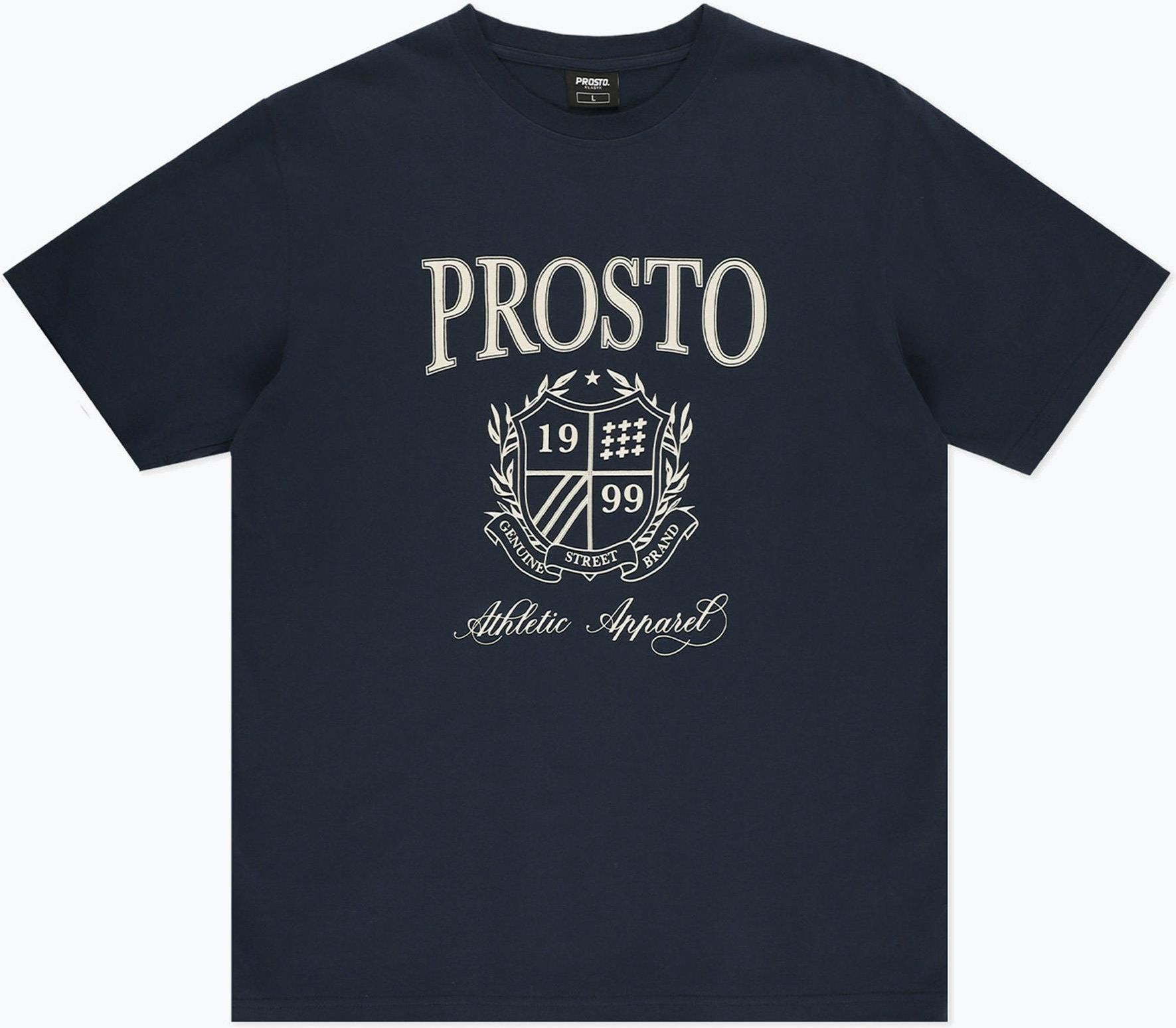 ★ POSZER★ Cap sleeve round t-shirt navy 252CSRTS044F Prosto Koszulka Męska Hexter Navy - Ceny i opinie - Ceneo.pl
