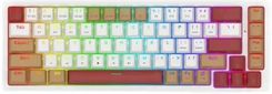 Klawiatura Redragon Rammus K677 Pro Brown Switch Biało-brązowy (K677WLRRGBPRO)