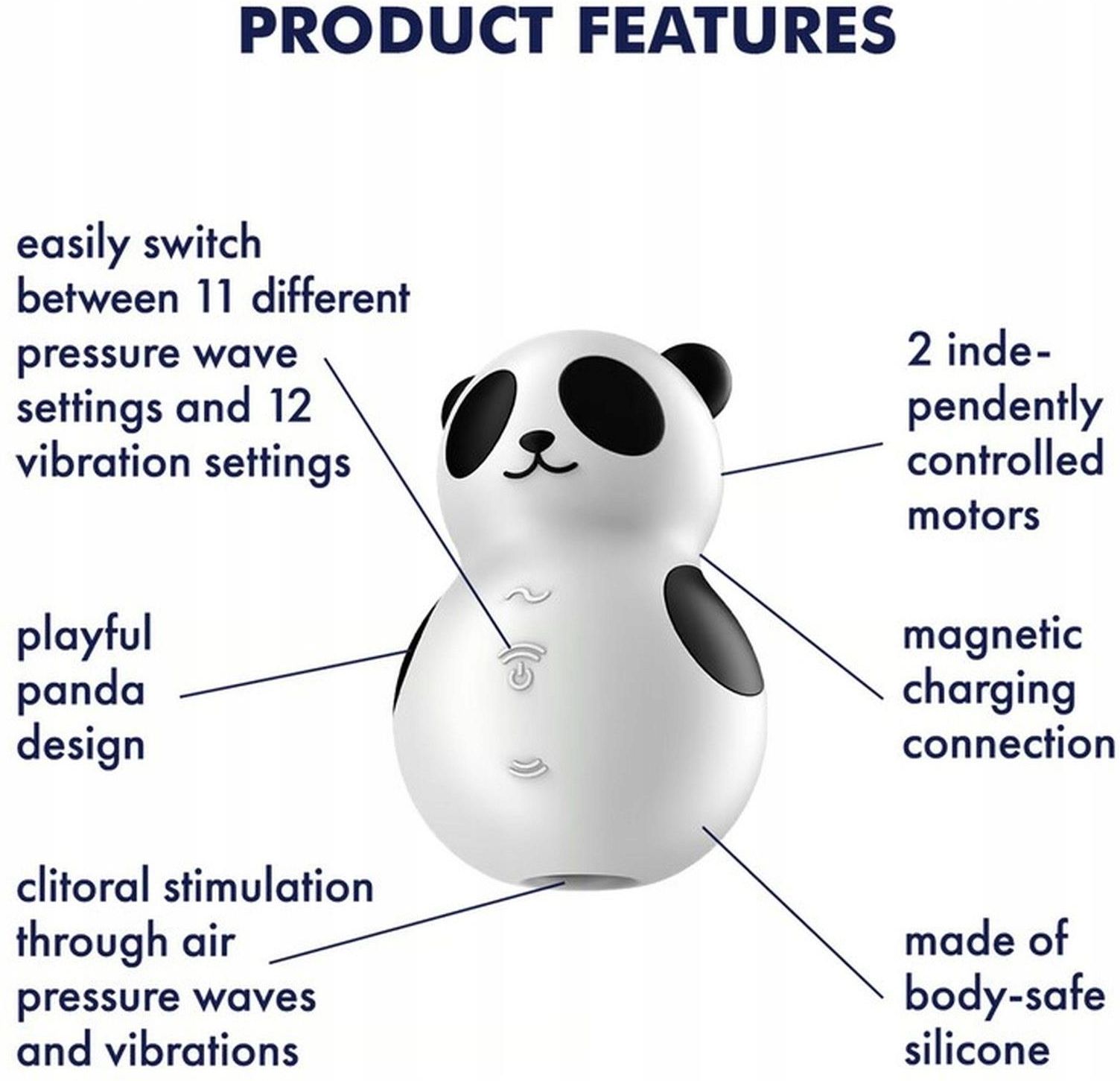 penguin-panda さま Satisfyer Panda Stymulator Łechtaczki - Ceneo.pl