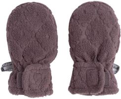 Lodger Polarowe rękawiczki dziecięce wrzosowe Fleece Mauve 1-2 l.  >> Twoje zadowolenie jest dla nas priorytetem <<