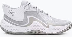 Buty Do Koszykówki Under Armour Spawn 6 White/Distant Gray/White Clay