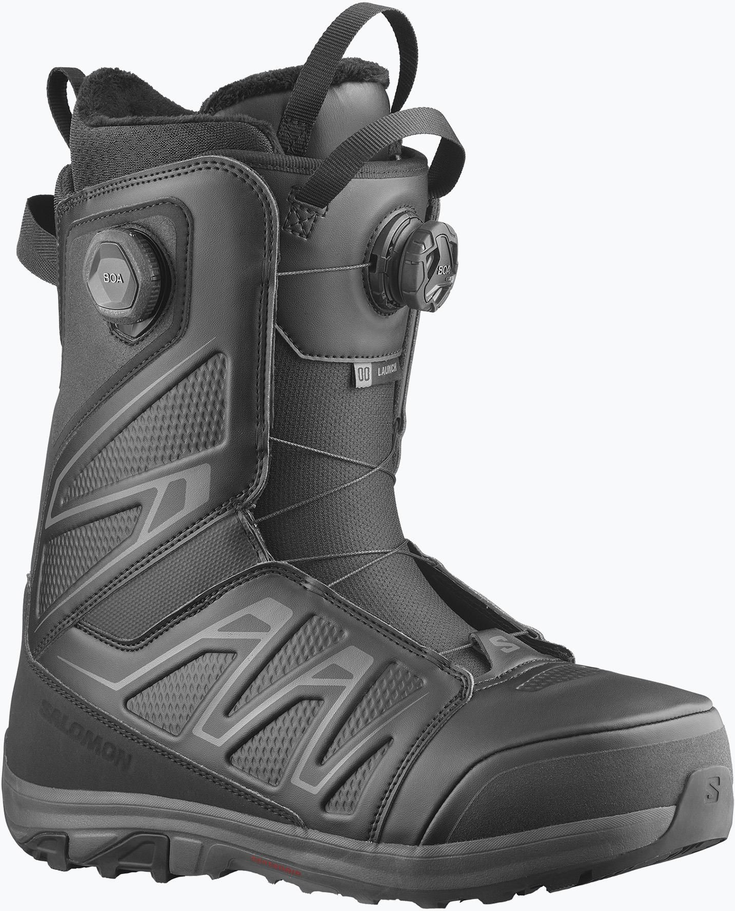 スノーボード SALOMON LAUNCH BOA SJ 27cm Buty snowboardowe Salomon Launch Boa Sj - czarny (black)
