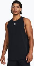 Zdjęcie Koszulka Koszykarska Męska Under Armour Baseline Cotton Black/White - Ząbki