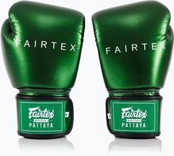 Zdjęcie Rękawice Bokserskie Fairtex Metallic Boxing Green - Dębno