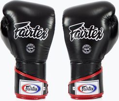 Zdjęcie Rękawice Bokserskie Fairtex Stylish Angular Sparring - Locked Thumb Black/White/Red - Wolbórz