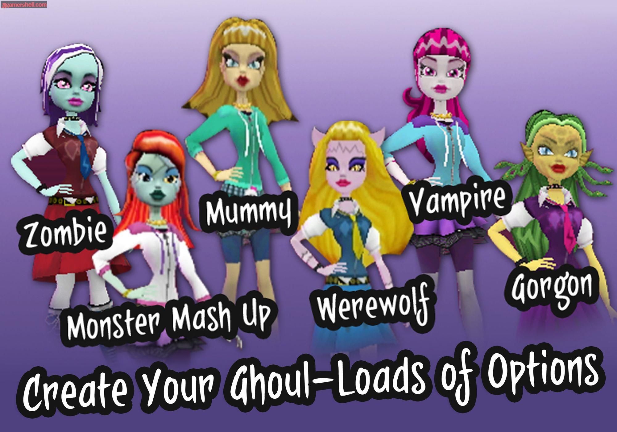 monster high ghoul spirit wii