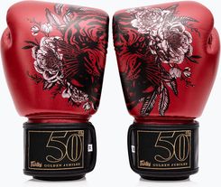 Zdjęcie Rękawice Bokserskie Fairtex Golden Jubilee Red - Dębno