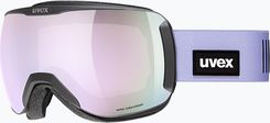Zdjęcie Uvex Downhill 2100 Cv Black Matt/Mirror Lavender Green 23/24 - Piaski