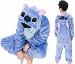 Stitch Piżama Dla Dzieci Kigurumi Onesie Przebranie Kostium Sticz Stich 140