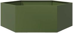 Zakito Europe Donica Ogrodowa Stalowa 138X120X45cm Oliwkowa Ze851139