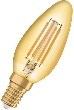 Osram Żarówka Vintage 1906 Led Classic B 4W 824 Gold E14 4099854091476