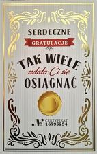 Zdjęcie Karnet Serdeczne Gratulacje - Łagów