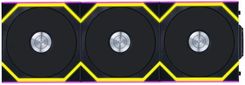 Wentylator Lian Li UNI FAN SL Wireless ARGB PWM  Reverse 120mm Black  3 sztuki i kontroler (12RSL1W3B)