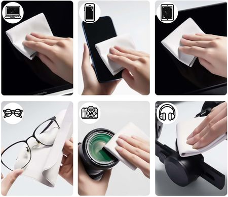 4Kom Ściereczka Do Macbook Pro Air 13-14 Czyszcząca Ekrany Laptopa