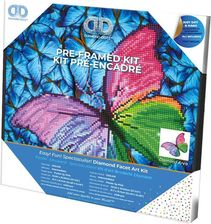 Zdjęcie Dante Haft Diamentowy Diamond Dotz Różowy Motyl 33X33Cm Ddk5015 - Tychy