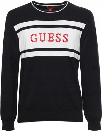 Sweter Męski Guess Logo X1BR04 Z27Y0 Czarny