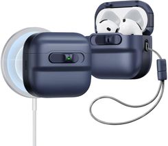 Tech-Protect Etui na słuchawki ESR Pulse HaloLock MagSafe do Apple Airpods 4 Niebieski