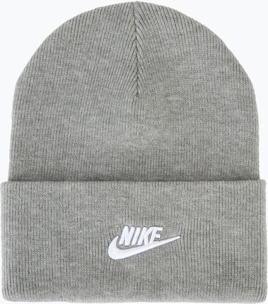 Czapka zimowa Nike Peak Futura Beanie dark grey heather/white | WYSYŁKA W 24H | 30 DNI NA ZWROT Zima 2024
