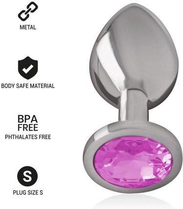 Intense Anal Toys Aluminum Metal Plug With Pink Crystal Size S - Ceneo.pl Intense Anal Toys Aluminum Metal Plug With Pink Crystal Size S - Ceneo.pl