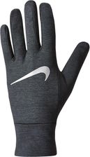 Zdjęcie Nike Rękawiczki Do Biegania Damskie Dri-Fit Fleece Czarne - Świeradów-Zdrój
