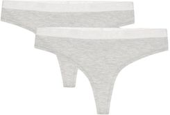 4F Majtki Stringi Figi 2-Pack Bielizna Damska XL (UPTSF018-27M)