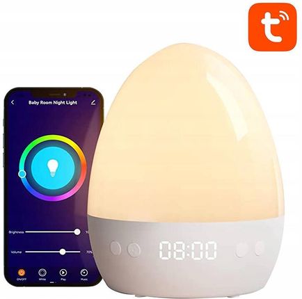 Gosund Inteligentna Lampka Nocna Wifi 2.4Ghz Rgbw 16M Lb2S Tuya Led