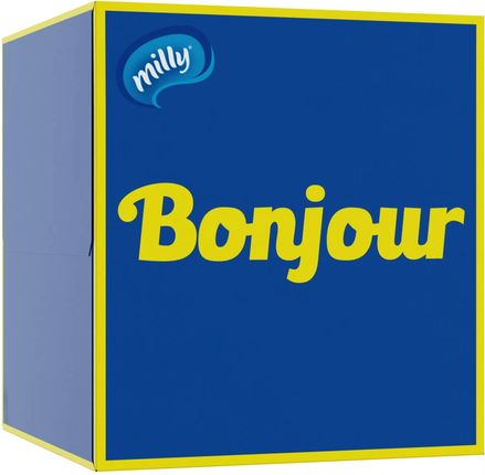 Milly Bonjour Chusteczki Higieniczne Box 60 3W