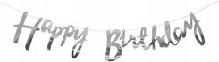 Zdjęcie Arpex Girlanda Happy Birthday Srebrna - Niepołomice
