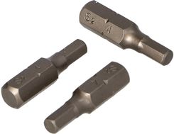Zdjęcie Draumet Premium Bity Hex4 25Mm 3Szt. Cr-V S2 (11997) - Pruszcz Gdański