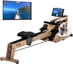 Zdjęcie Skandika Wioślarz Wodny Styrke Drewno Jesionowe, Do 180 Kg, Bluetooth Czarne - Łódź