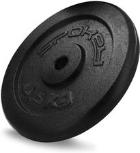 Zdjęcie Spokey Talerz Obciążenie Żeliwne Na Sztangę Sinis 0,5Kg Czarne - Tolkmicko