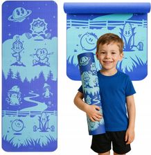 Zdjęcie Myga Mata Do Jogi Dla Dzieci 150Cm Niebieskie - Pleszew