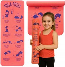 Zdjęcie Myga Mata Do Jogi Dla Dzieci 150Cm Czerwone - Karczew