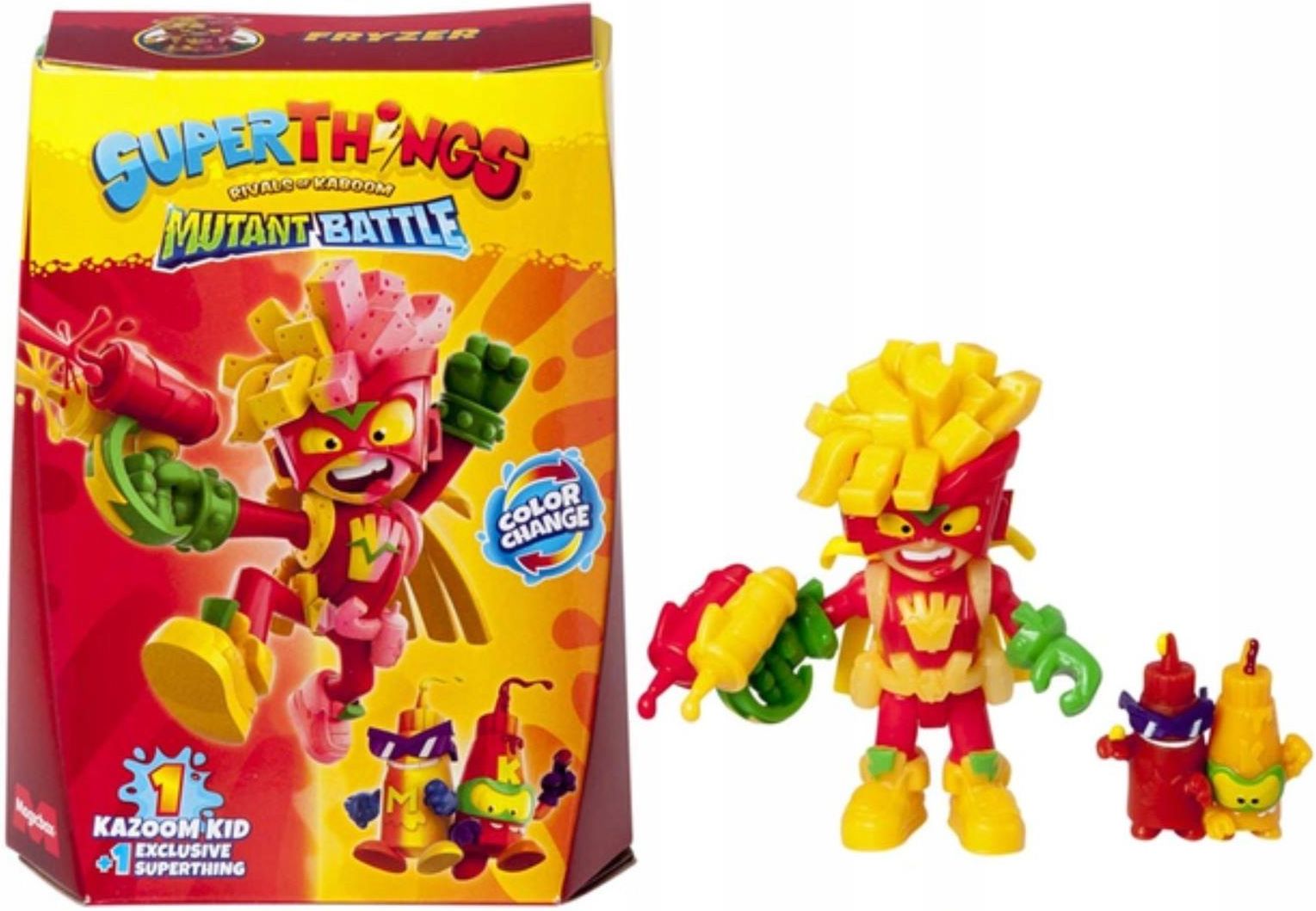 Magicbox Superthings Zings Mutant Battle Seria 12 Fryzer Figurka Mus ...