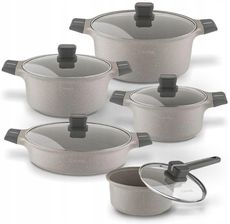 Zdjęcie Starke Pro Zestaw Garnków Stoneware Marble 10 Elementów - Głogówek