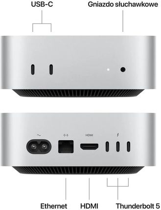 Nettop Apple Mac mini (MCX44ZEAP1R2E) - Opinie i ceny na