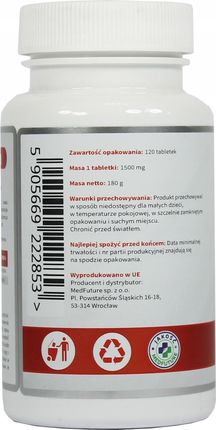 Medfuture Witamina B12 +Kwas Foliowy 120Tabl - zdjęcie 3