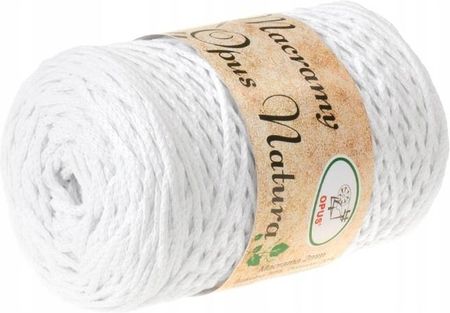 Opus Sznurek Macrame 2Mm 250G-250M Makrama 101 Biały